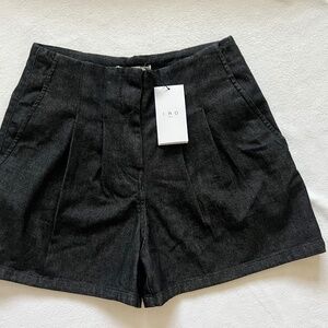 IRO Michana Dark Denim Shorts